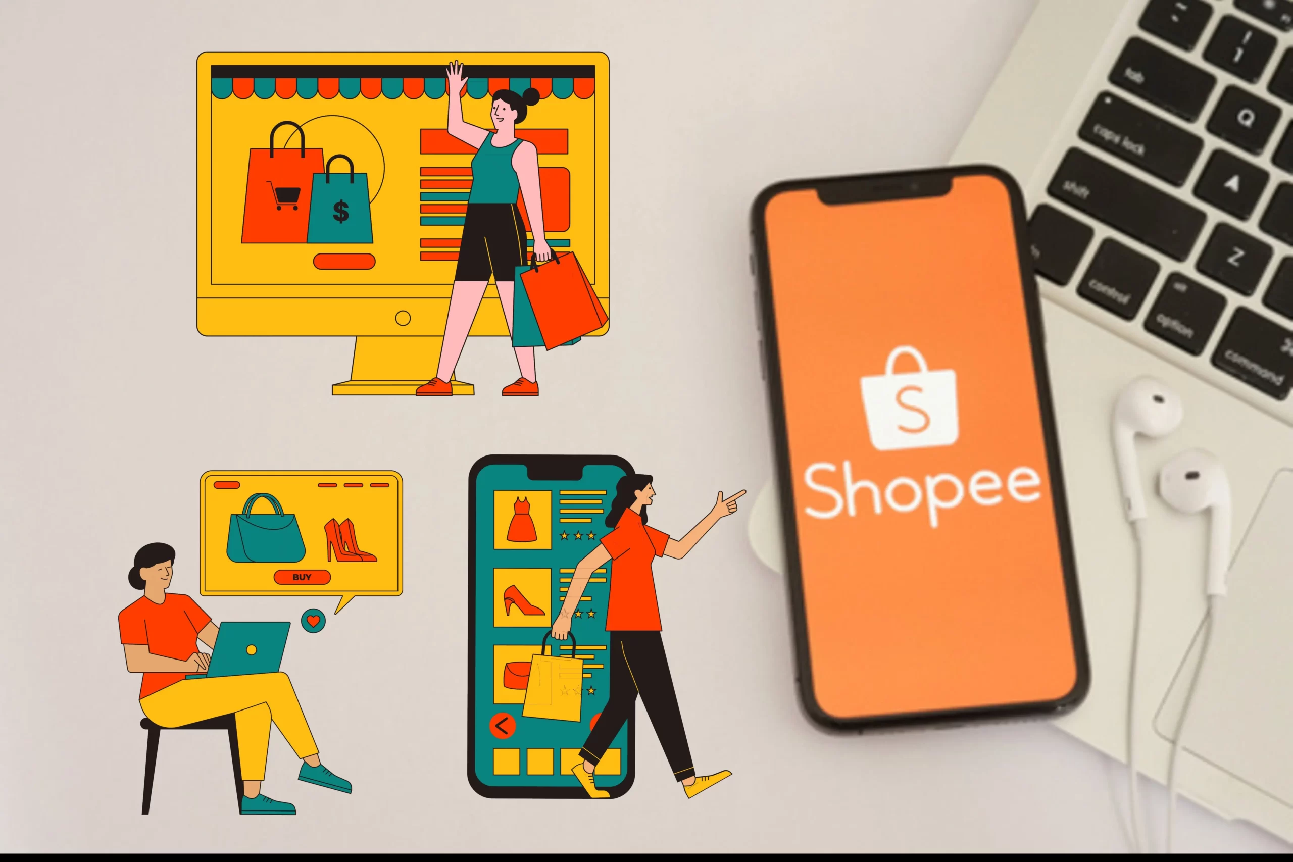 enaknya berjualan di shopee
