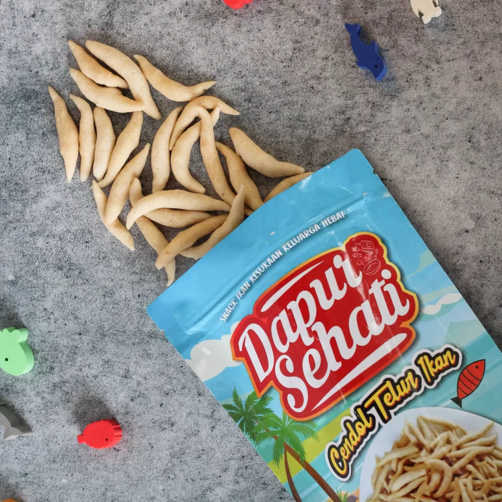 snack bidaran telur ikan