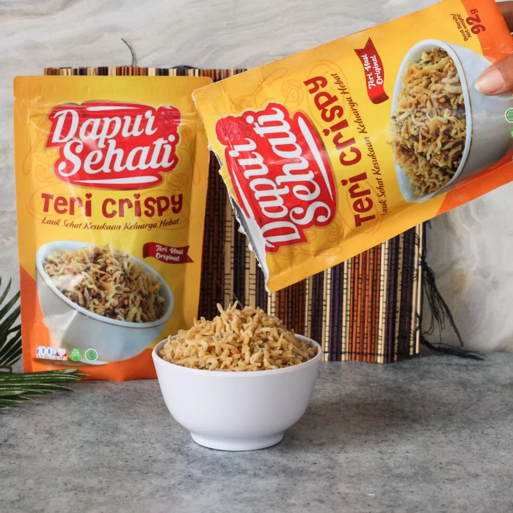 Snack teri crispy enak dan gurih