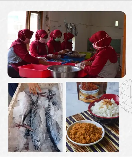 how to produce tuna fish floss